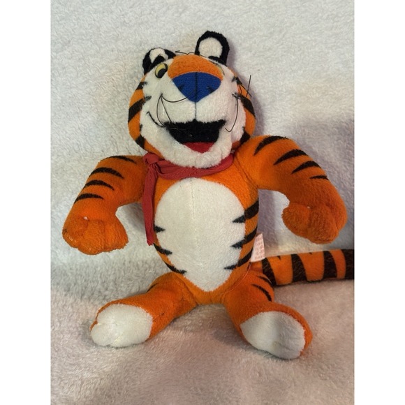 Tony the Tiger Plush Kellogs Cereal Stuffed Animal Toy Vintage 1997 - Picture 9 of 9